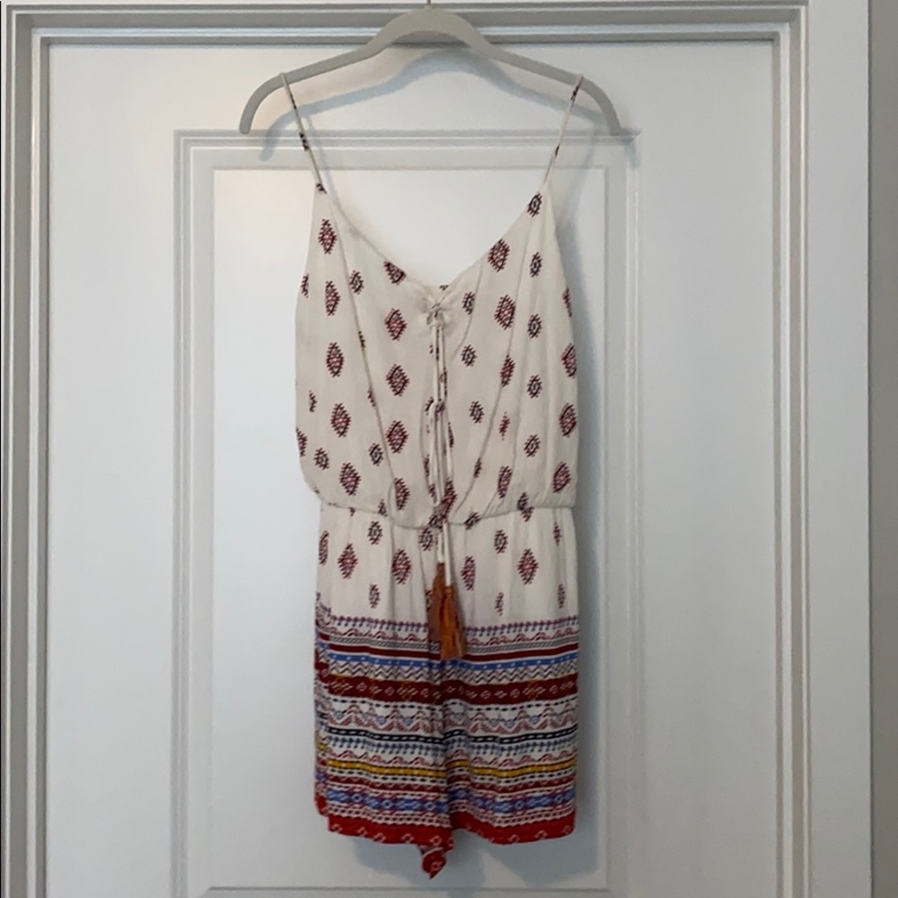Multi-colored romper